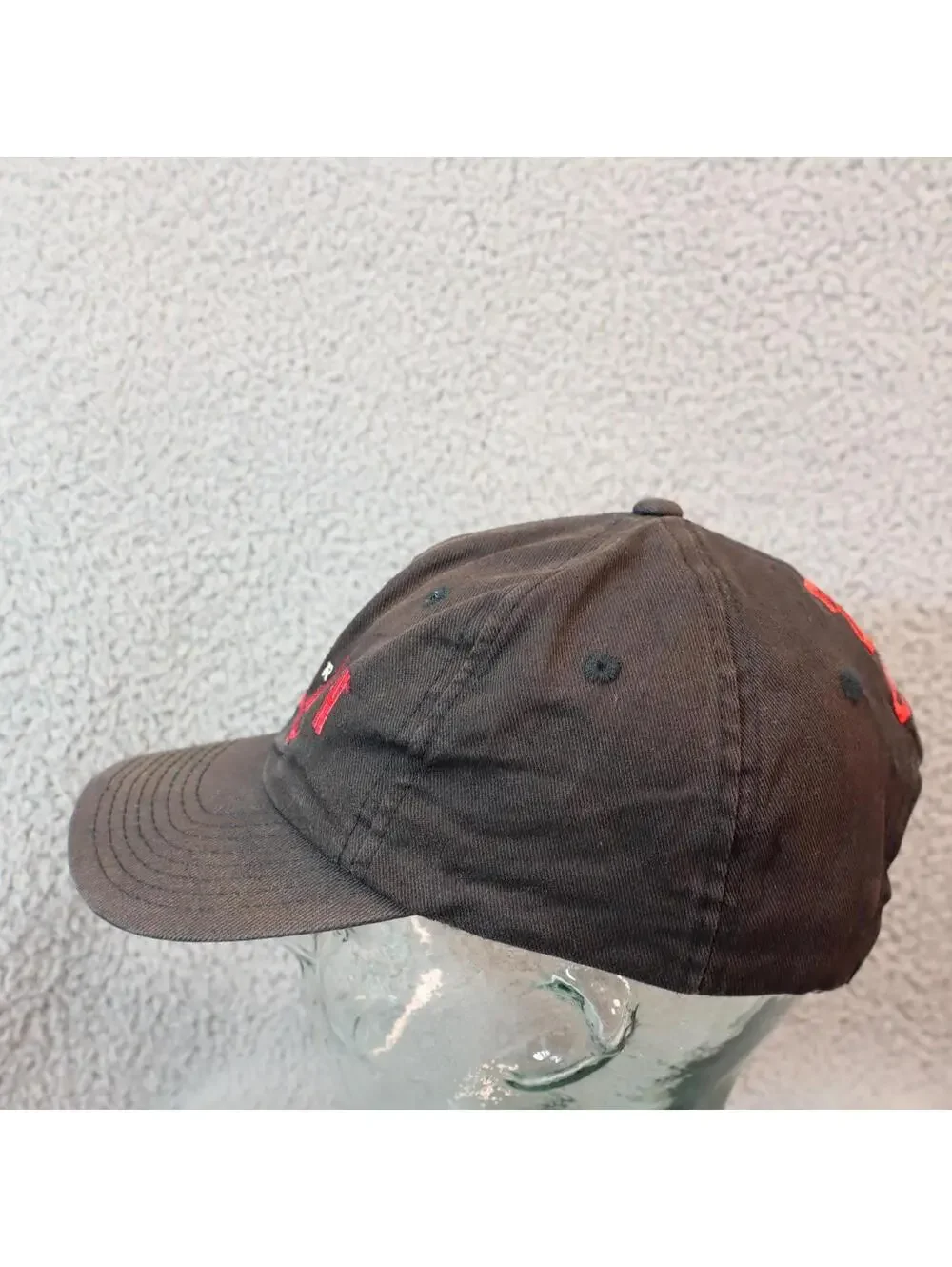 Nike Jumpman Air Jordan Hat Youth OS Snapback Black Vtg 90s